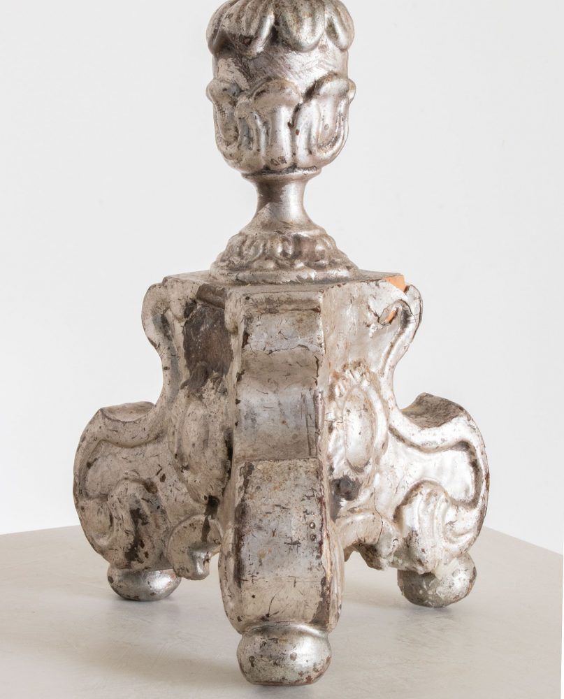 Candelabro candelero hachero barroco Candelabro candelero hachero barroco